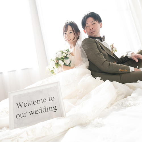 結婚式の写真